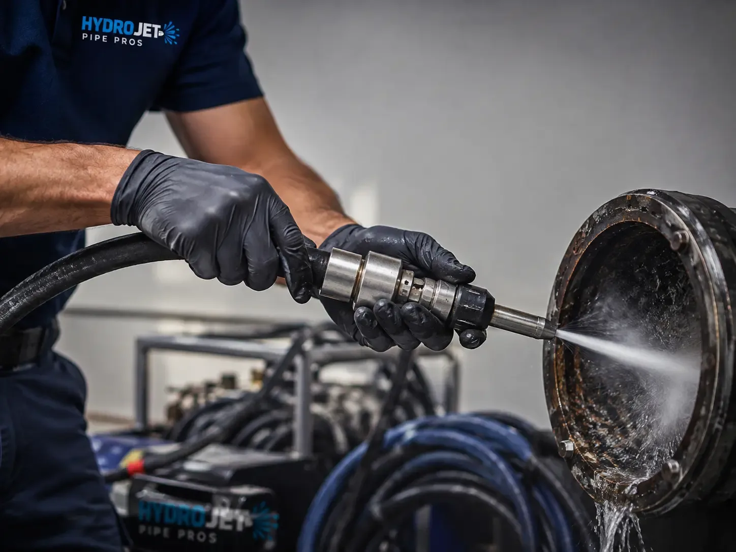 Hydro Jet Pipe Descaling in Wyandotte, MI